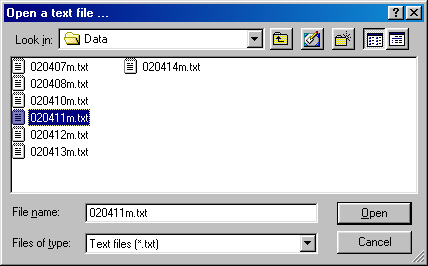 open file dialog box